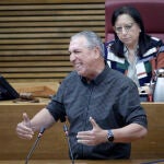 El síndico de Compromís defiende su propuesta en Les Corts Valencianes