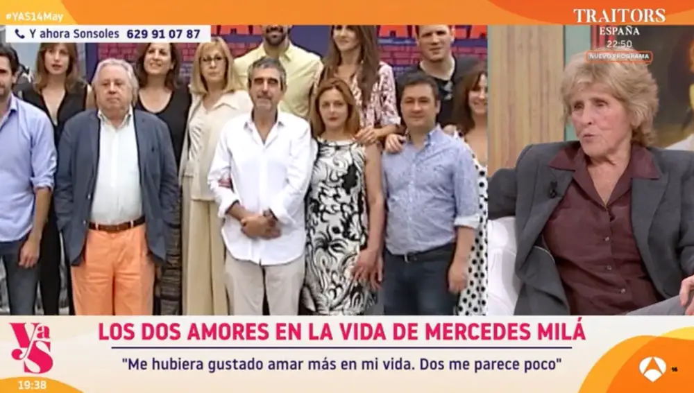 Captura de Mercedes Milá en 'Y ahora Sonsoles'