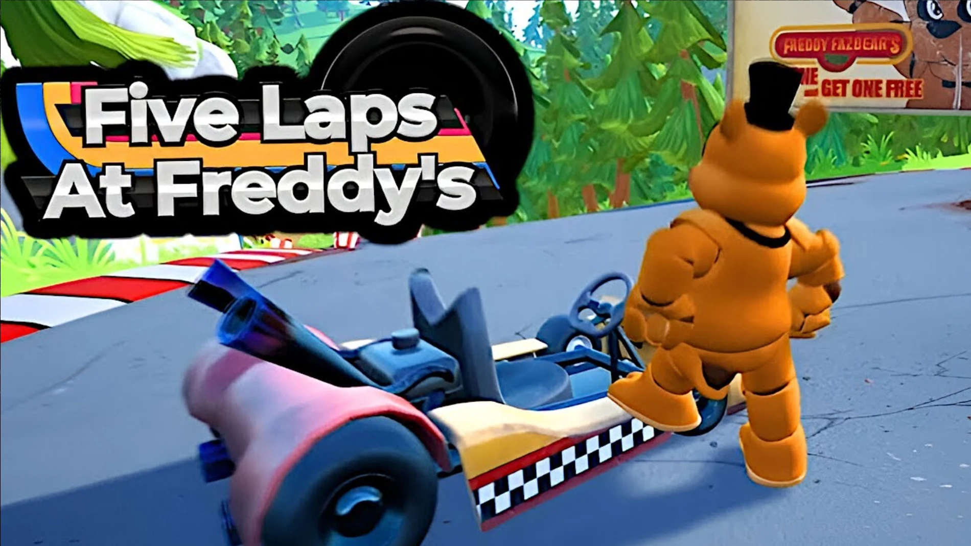 El videojuego de Five Nights at Freddy's basado en Mario Kart sufre un retraso en su lanzamiento