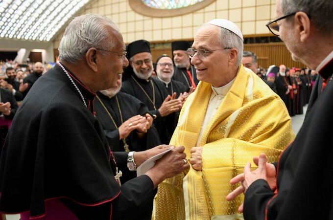 Audiencia del Papa con motivo del Jubileo de las Iglesias Orientales