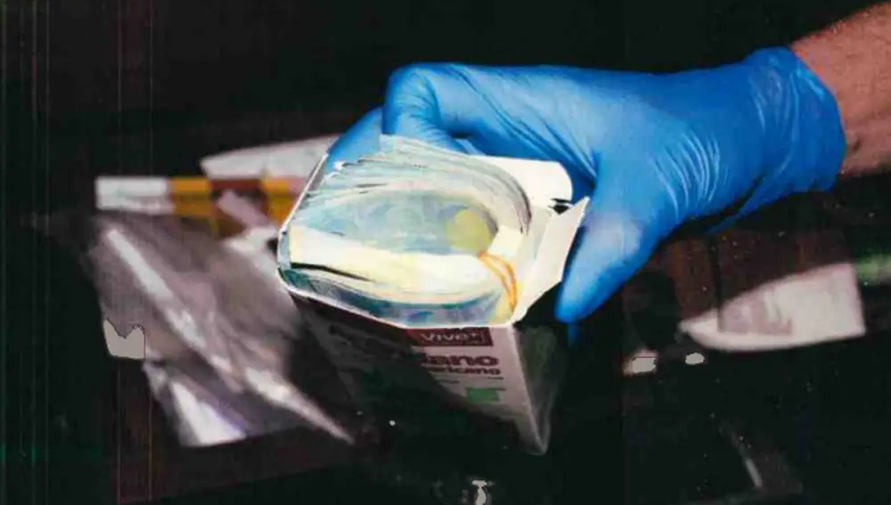 El dinero localizado en la casa del narco de Europa del Este