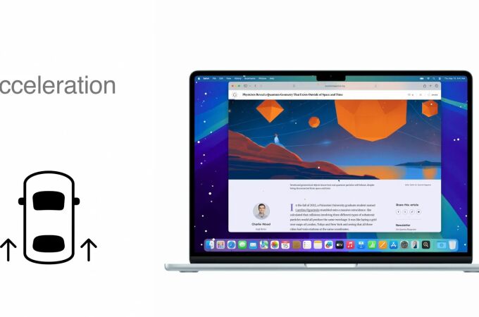 Vehicle Motion Cues será una de las novedades de macOS 16
