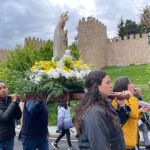 Procesión de los alumnos de la UCAV en Ávila