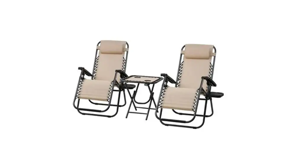 pack de 2 sillas reclinables