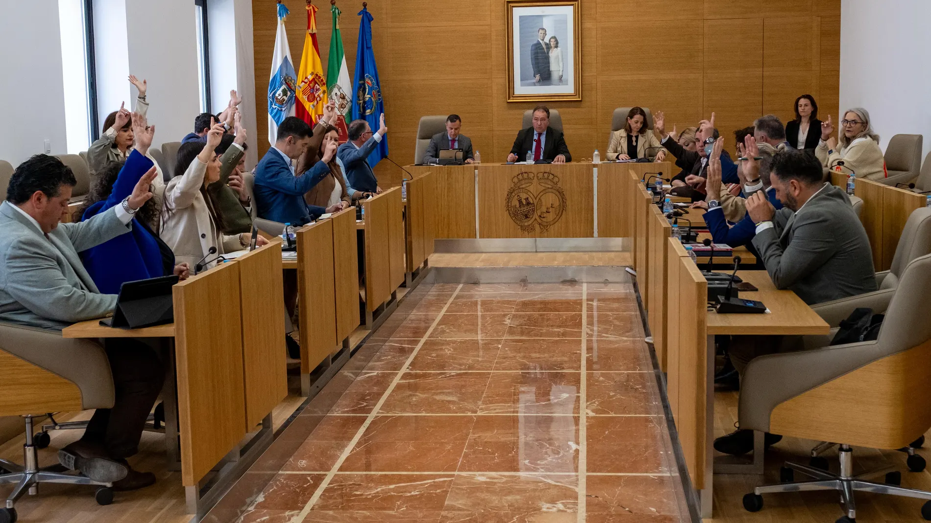 Pleno de la Diputación de Huelva