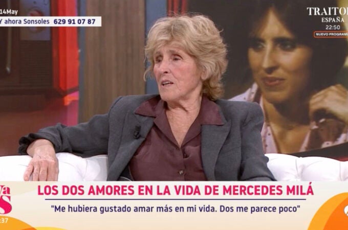 Mercedes Milá se sincera sobre el principal motivo por el que no tuvo hijos: "No quisimos"