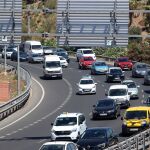 Un día más: retenciones en la A-7 en Málaga tras una colisión entre dos vehículos