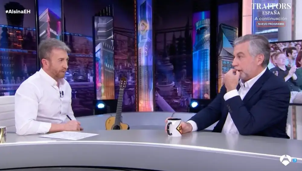 Captura de Carlos Alsina en 'El Hormiguero'