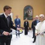 Tenis.- El papa León XIV recibe en audiencia privada a Jannik Sinner: "¿Quieres jugar un poco?"