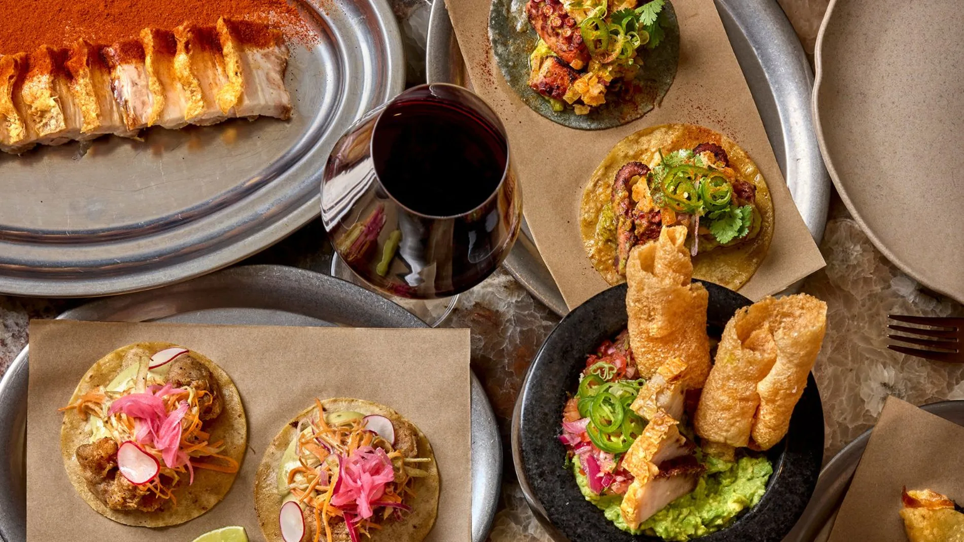 Los tacos son una de las señas de identidad de Mano