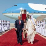 US President Donald Trump vistis Doha