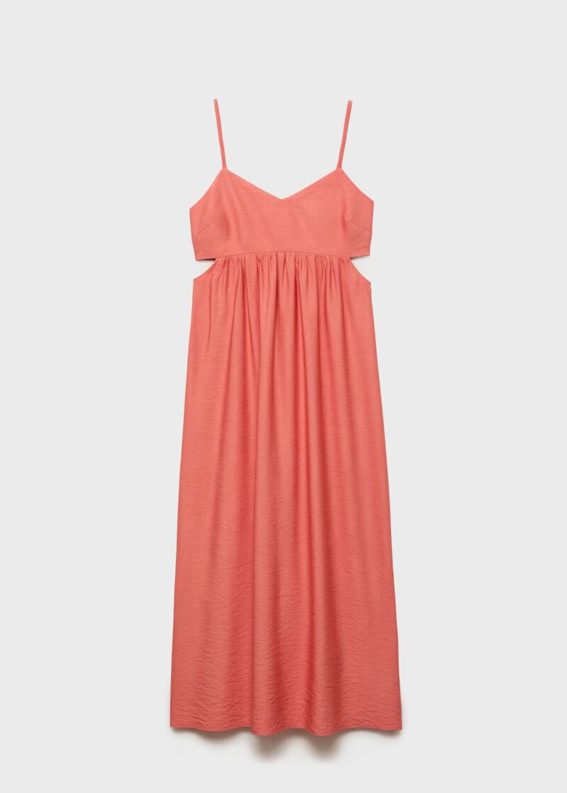 Vestido con cut-out.