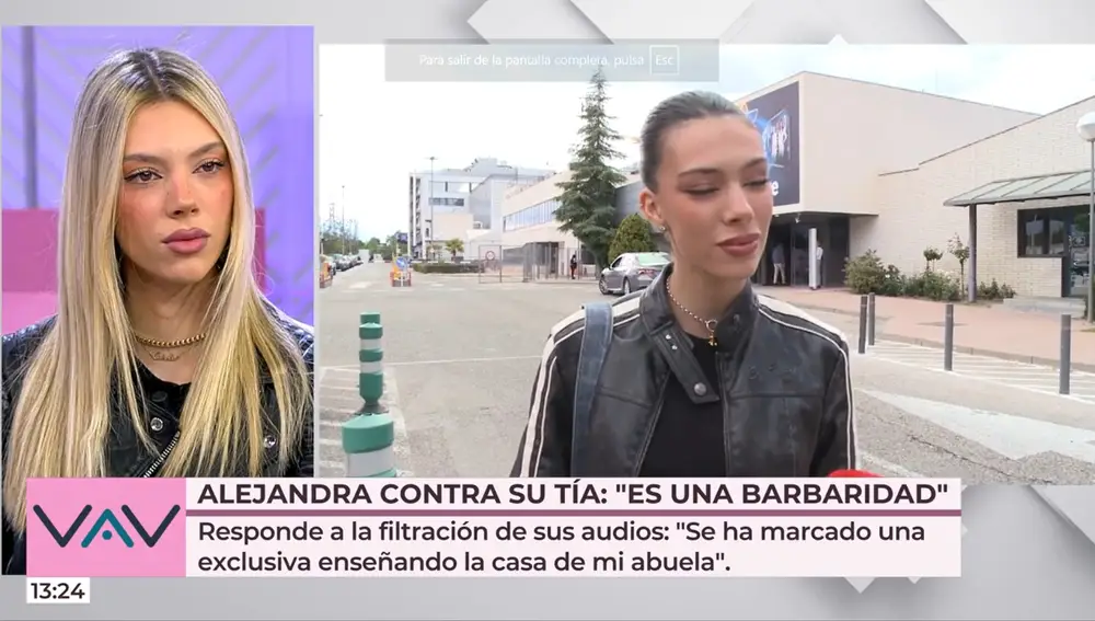 Alejandra Rubio en "Vamos a ver"