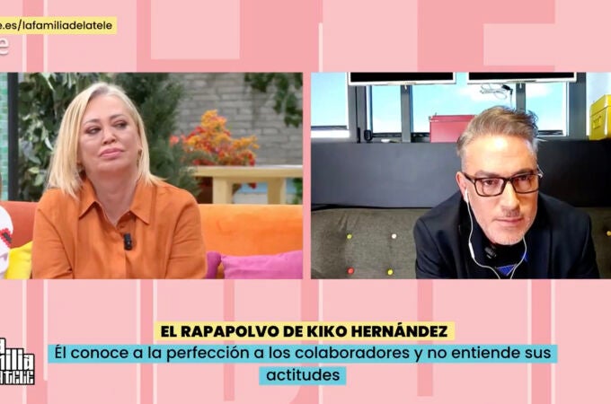 Kiko Hernández interviene por sorpresa en 'La familia de la tele' y manda un claro mensaje