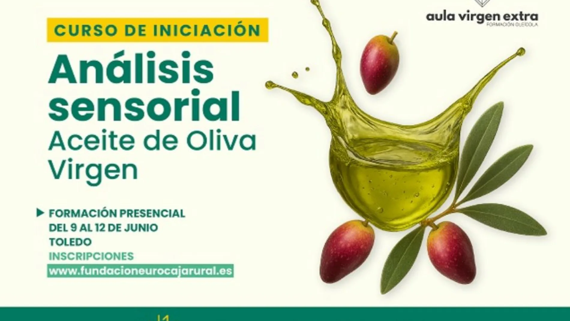 Eurocaja Rural promueve el curso al Análisis Sensorial de Aceite de Oliva Virgen