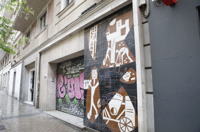 Madrid: proteger el mural de César Manrique en el distrito de Centro