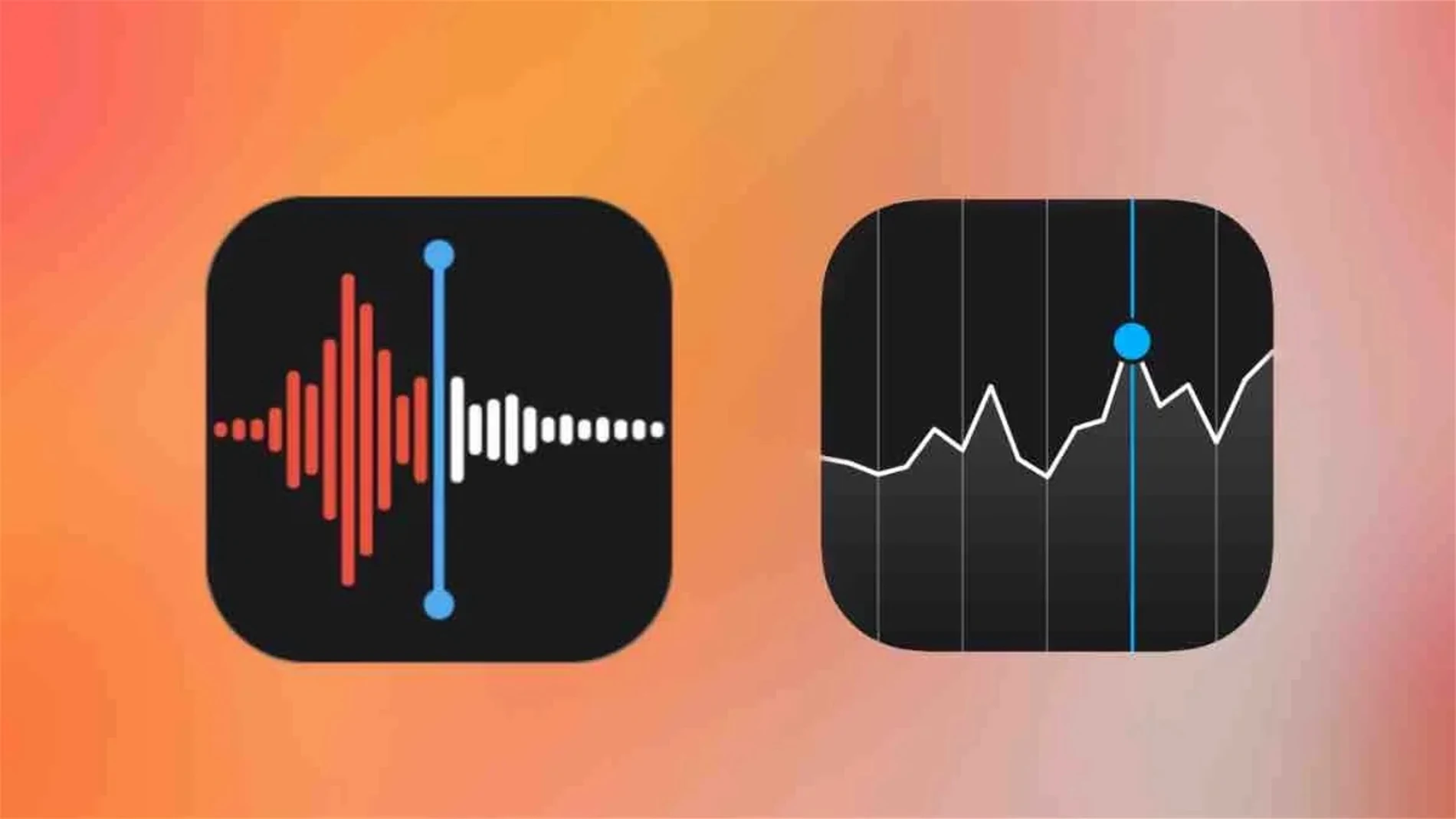 Iconos Bolsa y Notas de voz