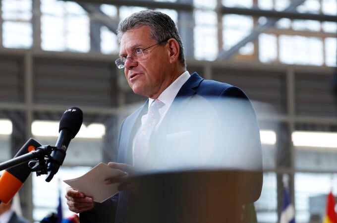 El comisario europeo de Comercio, Maros Sefcovic