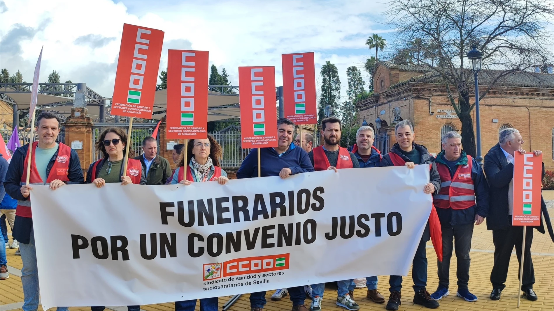 El sector funerario de Sevilla en huelga este jueves y viernes para exigir un "convenio digno"