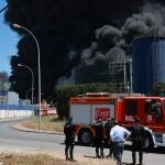 La calidad del aire tras el incendio en Alcalá es "totalmente normal"