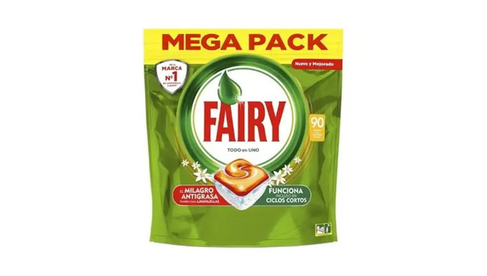 pack de 90 cápsulas Fairy
