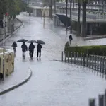 Las lluvias continuarán hoy, con aviso por tormentas y lluviaas en a 6 provincias y por viento en Melilla