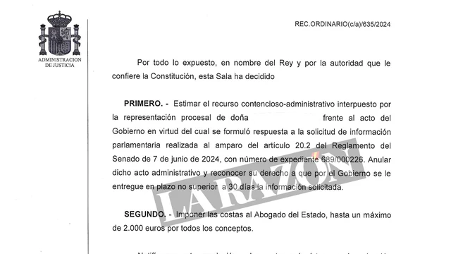 Varapalo judicial a Bolaños