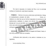 Varapalo judicial a Bolaños 
