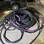 Sucesos.- Detenidos tres hombres por robar cableado de cobre cerca de la estación de tren de Teruel