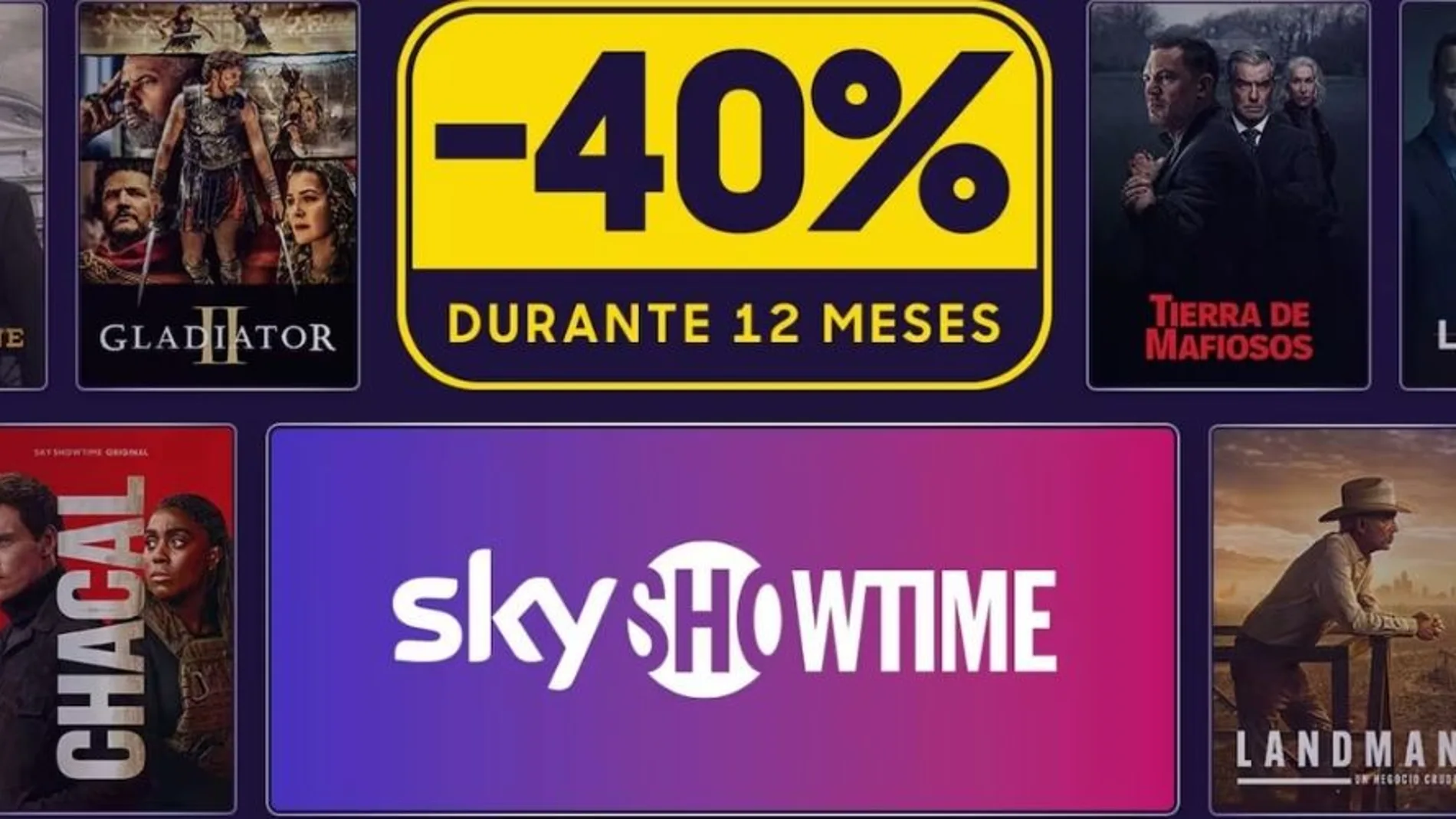 PROMOCIÓN DE SKYSHOWTIME al 40%