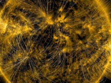 Alteración de los campos magnéticos solares
