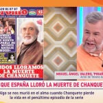 Miguel Ángel Valero, 'Piraña', recuerda la muerte de 'Chanquete' en 'Verano Azul': "Fue una despedida"