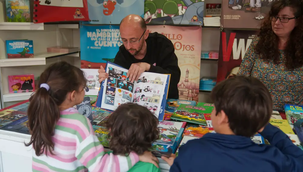 Feria del libro de Fuenlabrada. David Jar