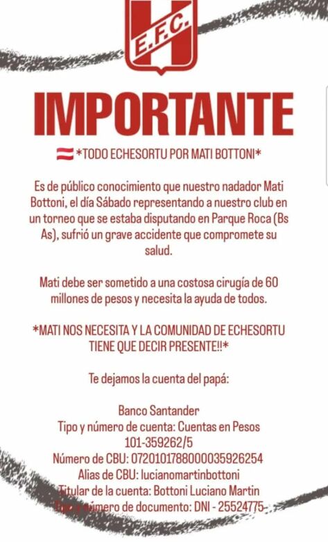 Campaña de ayuda