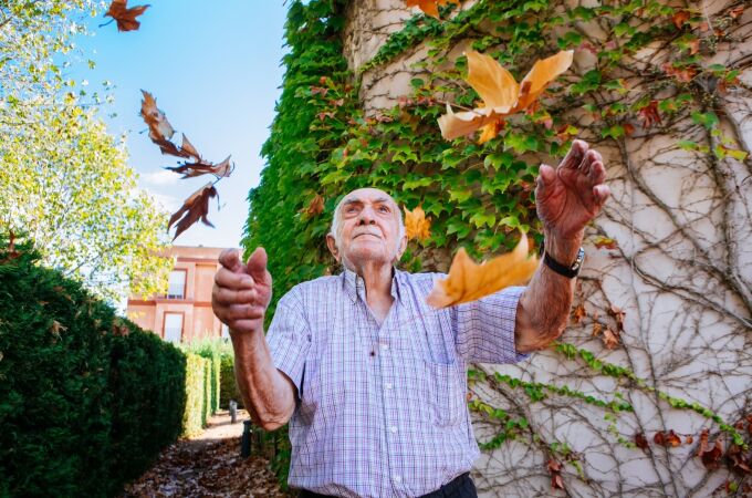 "Recuerdos de otoño" fotografía de Jorge René, es la imagen reconocida con el primer premio del concurso "La mirada del paciente"