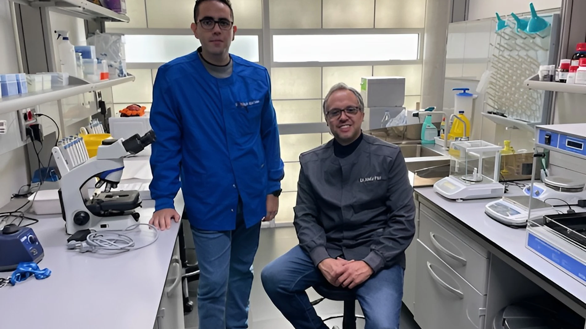 Los doctores Ariel Cariaga y Raúl Alelú, fundadores de Healthy Minds