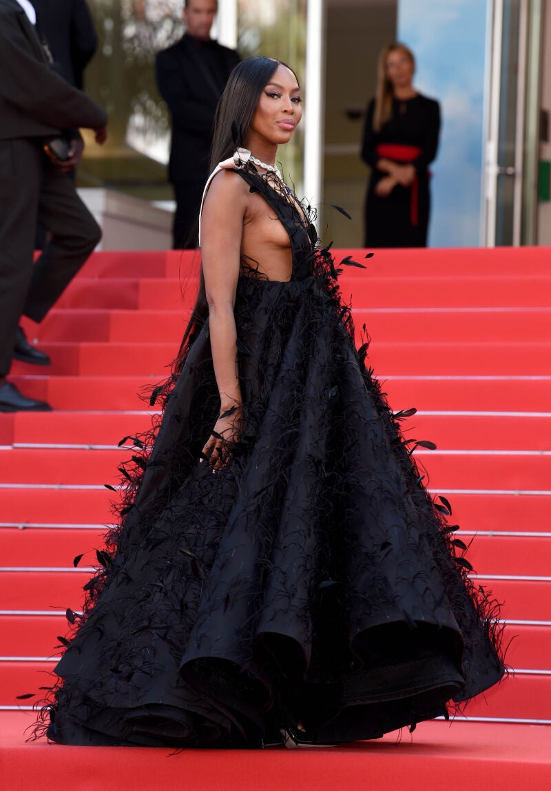 Naomi Campbell en el Festival de Cannes de 2022.