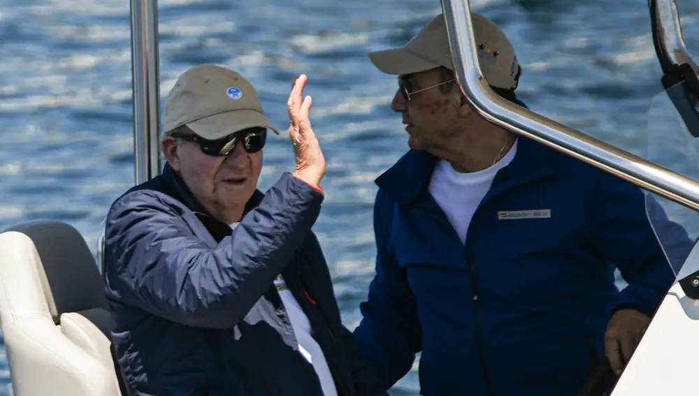 El Rey Juan Carlos en Sanxenxo