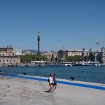 El alcalde Jaume Collboni en la inauguración del muelle Barcelona Nord