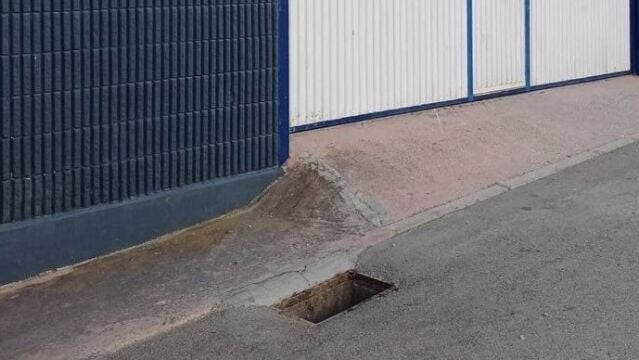 Imagen de una alcantarilla