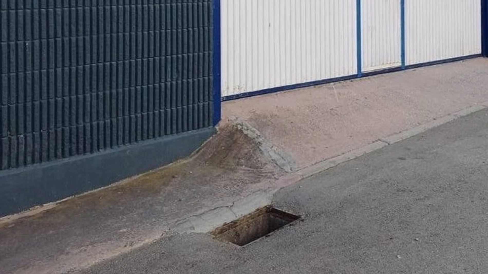 Imagen de una alcantarilla