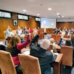 Moneto de la votación del Reglamento Interno del Ayuntamiento de Ponferrada durante el pleno