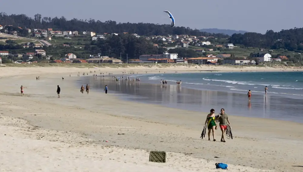 Playa de La Lanzada.