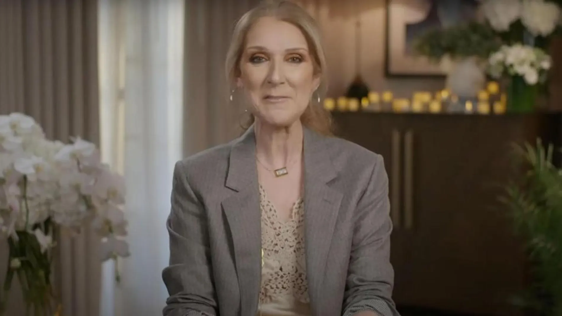 Mensaje de Céline Dion durante la primera semifinal de Eurovisión
