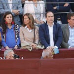 Teresa Urquijo y Almeida en la Feria de San Isidro en Madrid.