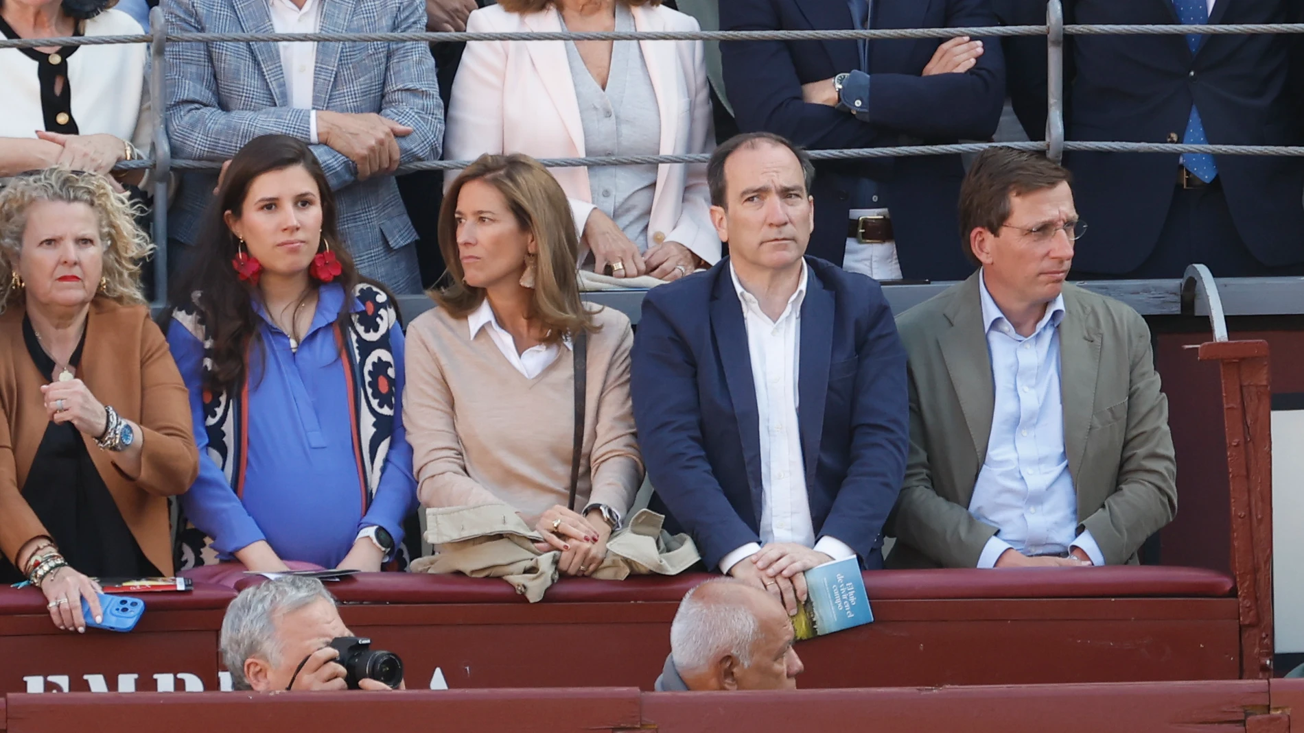 Teresa Urquijo y Almeida en la Feria de San Isidro en Madrid.