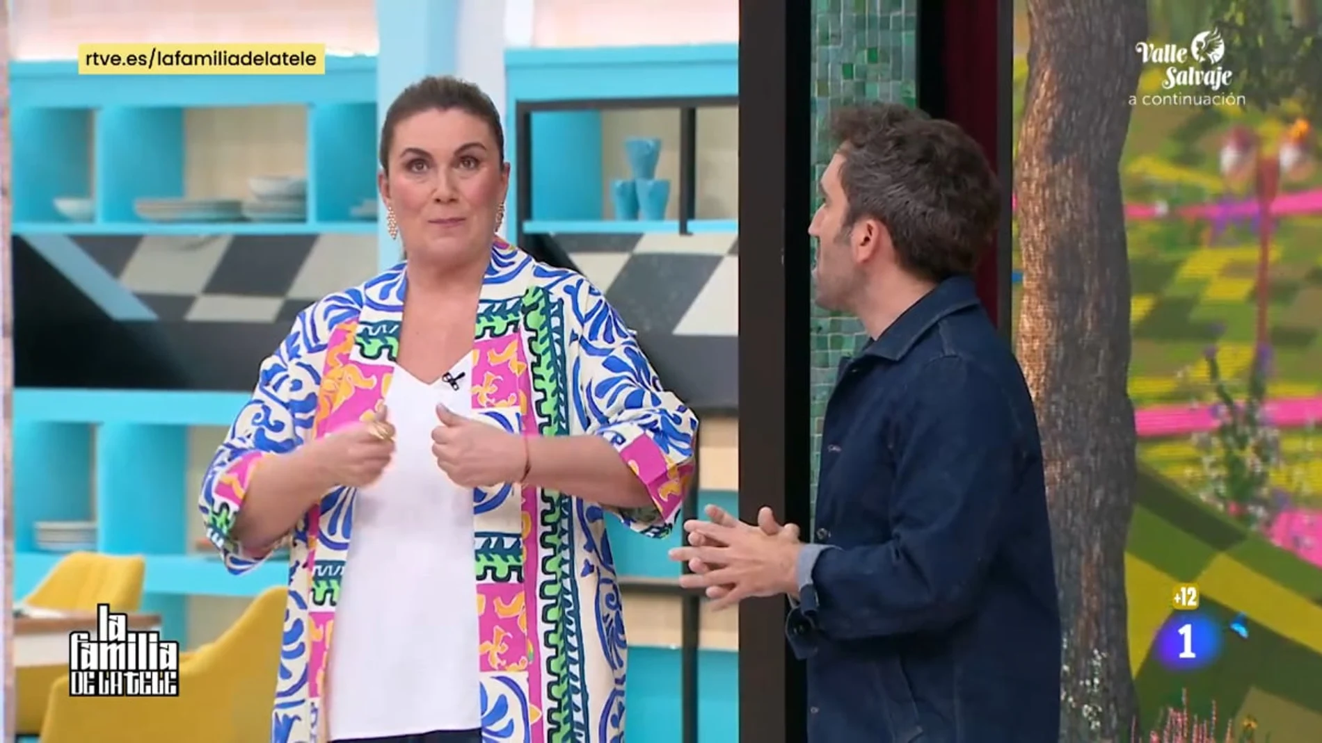 Captura de Carlota Corredera en 'La familia de la tele'