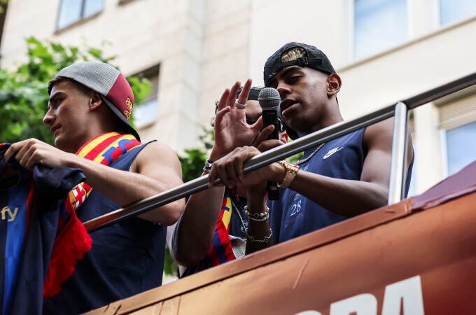 Rua Championship celebration FC Barcelona