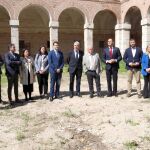 Santonja y Guzmán Gómez visitan las obras en el Hospital Simón Ruiz de Medina del Campo