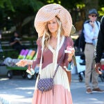 Sarah Jessica Parker grabando una escena de 'And Just Like That'.